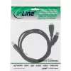 InLine USB 3.2 Gen.1 Y-Kabel 2x Typ-A-Stecker / Mikro-B-Stecker, schwarz, 1,5m