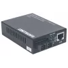 Intellinet Gigabit Ethernet Single Mode Medienkonverter, 10/100/1000Base-T zu 1000Base-Lx (SC) Single-Mode, 20 km