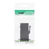 InLine USB 3.1 Snap-In-Modul, USB-A-Buchse/Buchse, schwarzes Gehäuse