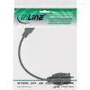 USB 3.2 Gen1 Adapterkabel InLine 76206C 0,2 m USB A Stecker auf Keystone Buchse