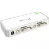 InLine Compact Desktop KVM Switch USB DVI 2 Port + Audio mit Kabeln 1,2m