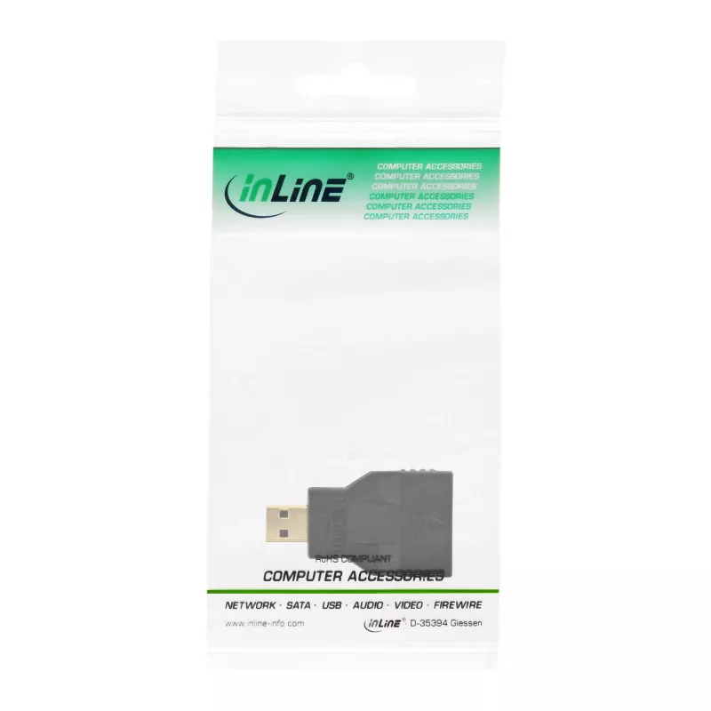 InLine HDMI Adapter HDMI C Buchse / HDMI D Stecker 17690C