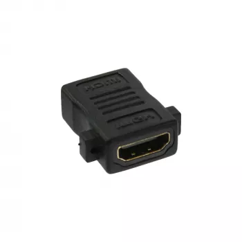 InLine HDMI-Installationsadapter HDMI A Buchse / Buchse vergoldet, 4K2K