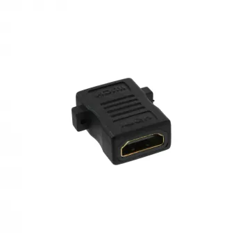 InLine HDMI-Installationsadapter HDMI A Buchse / Buchse vergoldet, 4K2K