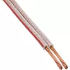 InLine Lautsprecherkabel 2x 2,5mm² CCA transparent 50m