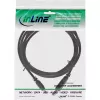 InLine USB 2.0 Mini-Kabel UStecker Typ A / Mini B Stecker, 5polig, schwarz, 0,3 m