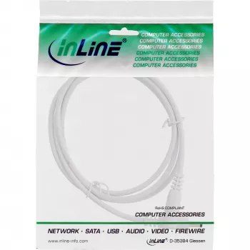 DC-Verlängerungskabel InLine 26855D 0,5 m Stecker/Buchse 4,0x1,7 mm weiß