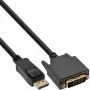 InLine DisplayPort-auf-DVI-Konverterkabel, schwarz, 5 m