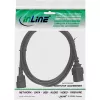 InLine Stromadapterkabel, IEC-60320 C14 auf C19, 3x1,5mm², max. 10A, 3m