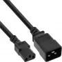 InLine Power-Adapterkabel, IEC-60320 C20 auf C13, 3x1,5mm², max. 10A, 2m