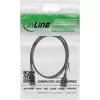 InLine USB 2.0 Verlängerungskabel Typ A Stecker / Buchse, vergoldet, schwarz, 1,2m