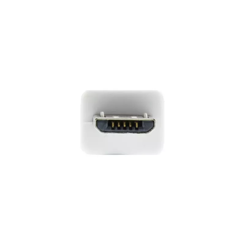 InLine Micro-USB-2.0-Kabel USB Typ A Stecker / Micro-B Stecker, weiß, 1,8 m