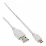 InLine Micro-USB-2.0-Kabel USB Typ A Stecker / Micro-B Stecker, weiß, 1,8 m