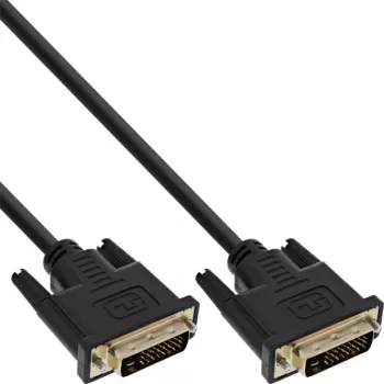 InLine DVI-D-Kabel Premium 24+1 Stecker/Stecker Dual Link vergoldet 1m 17771P