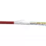 InLine Patchkabel SF/UTP Cat.5e AWG26 CCA PVC rot 100 m