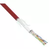 InLine Patchkabel SF/UTP Cat.5e AWG26 CCA PVC rot 100 m