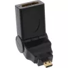 HDMI-Adapter Typ A Buchse / D Stecker schwenkbar vergoldet InLine 17690L