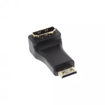 HDMI-Adapter Typ A Buchse / Typ C Stecker abgewinkelt InLine 17690K