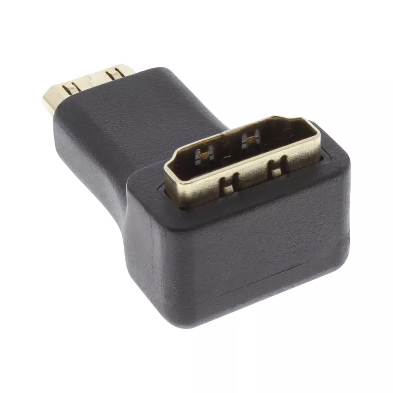 HDMI-Adapter Typ A Buchse / Typ C Stecker abgewinkelt InLine 17690K