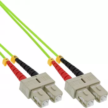 InLine Glasfaser-Duplex-Kabel SC/SC 50/125µm OM5 5m