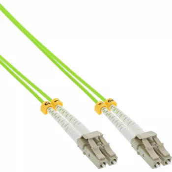 InLine Glasfaser-Duplexkabel LC/LC 50/125µm OM5 20m