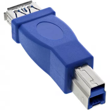 USB 3.0 Adapter Typ A Buchse / Typ B Stecker InLine 35300D