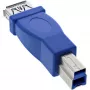USB 3.0 Adapter Typ A Buchse / Typ B Stecker InLine 35300D