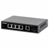 Intellinet 5-Port Gigabit Ethernet PoE+ Switch mit SFP-Port 91W PoE-Budget