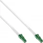 InLine Glasfaser-Simplexkabel, FTTH, LC/APC8° auf LC/APC8° 9/125µm OS2 20m