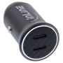 InLine USB Kfz-Ladeadapter Power Delivery, 2x USB-C, schwarz
