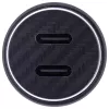 InLine USB Kfz-Ladeadapter Power Delivery, 2x USB-C, schwarz