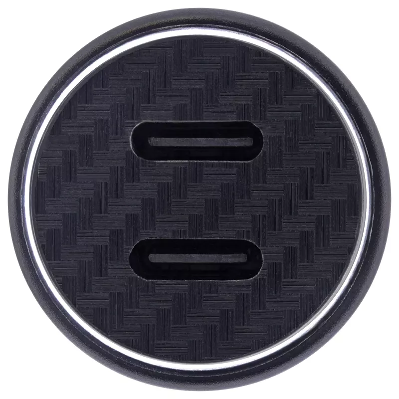 InLine USB Kfz-Ladeadapter Power Delivery, 2x USB-C, schwarz