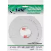 InLine Flat Ultraschlank Patchkabel U/UTP Cat.6 Gigabit-fähig weiß 5 m