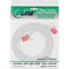 InLine Flat Ultraschlank Patchkabel U/UTP Cat.6 Gigabit-fähig weiß 2m