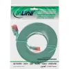 InLine flach Ultraslim Patchkabel U/UTP Cat.6 Gigabit-fähig grün 3m