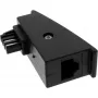 Adapter InLine TAE‑F Stecker auf RJ45 Buchse 8P2C für Fritzbox, schwarz