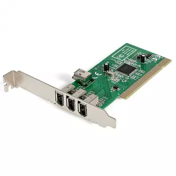 StarTech.com 4-Port PCI 1394a FireWire Adapterkarte – 3 extern, 1 intern