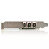 StarTech.com 4-Port PCI 1394a FireWire Adapterkarte – 3 extern, 1 intern