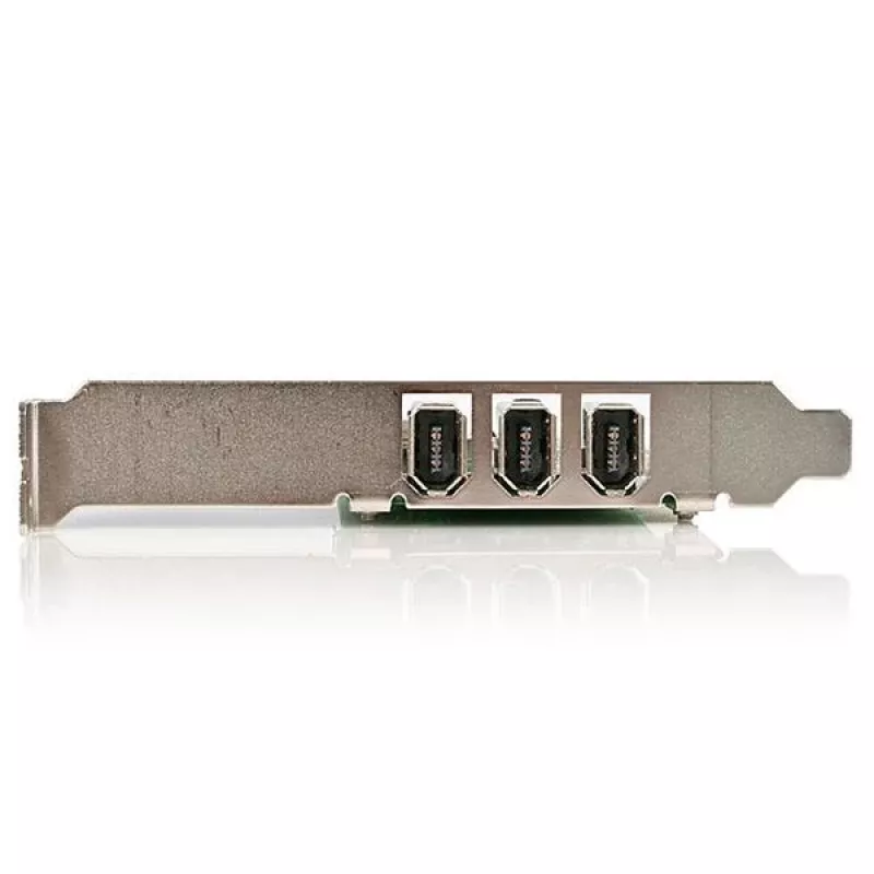 StarTech.com 4-Port PCI 1394a FireWire Adapterkarte – 3 extern, 1 intern