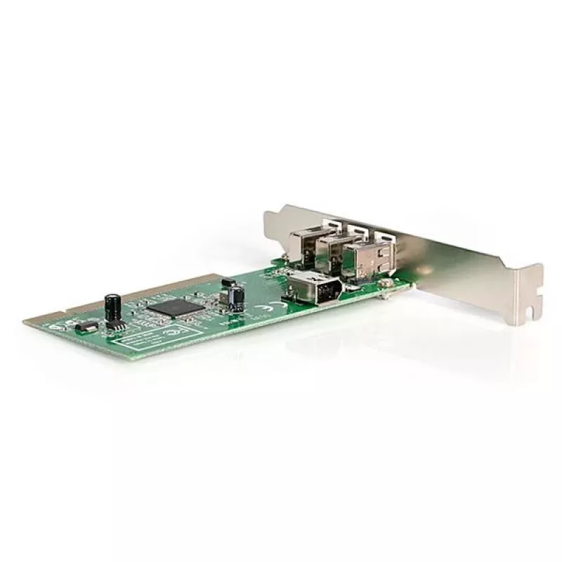 StarTech.com 4-Port PCI 1394a FireWire Adapterkarte – 3 extern, 1 intern