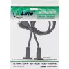 InLine Slotblech USB-C auf USB 3.2 Frontpanel Key-A intern, 0,5 m