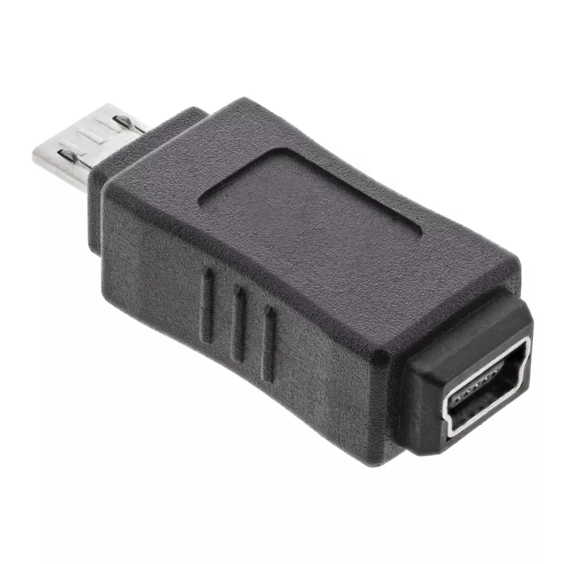 InLine Micro-USB-Adapter Micro-B Stecker / Mini-USB 5 Pin Buchse