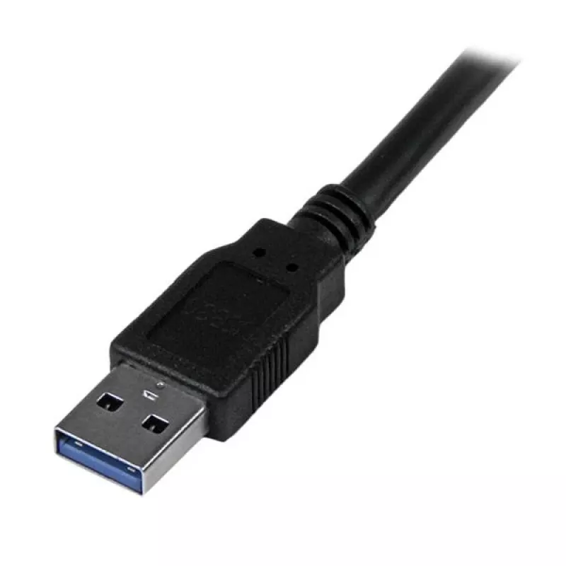 StarTech.com 3m Schwarzes SuperSpeed USB 3.0 Kabel A auf B - M/M