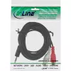 Audiokabel 2x Cinch-Buchse InLine 89941 3,5 mm Stereo-Stecker 2 m