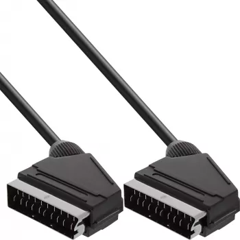 InLine Scart-Videokabel Stecker / Stecker 3 m