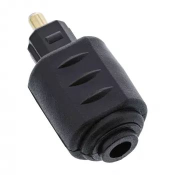 Optischer Audio-Adapter 3,5-mm-Buchse / Toslink-Stecker InLine 89907