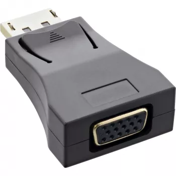 InLine DisplayPort Konverter, DisplayPort Stecker / VGA Buchse, FullHD/60Hz
