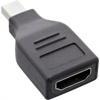 InLine DisplayPort Konverter, mini DisplayPort Stecker / HDMI Buchse, FullHD/60Hz