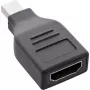 InLine DisplayPort Konverter, mini DisplayPort Stecker / HDMI Buchse, FullHD/60Hz