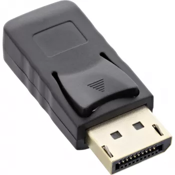 InLine DisplayPort Adapter, DisplayPort männlich / Mini DisplayPort weiblich, 4K/60Hz